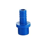 1PC 20/25/32mm to 5/8/10/12/14/16/20mm PVC Hose Connector Quick Connector Hard Tube Plastic Joint Adapter Pipe Fittings(Blue,O.D 32-16mm)