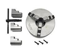 1pc 200MM Self-Centering Lathe Chuck K11-200 - Precision 3 Jaw Metal Chuck for Woodworking and Machining