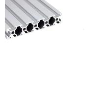 1PC 2020 2040 2060 3030 3060 4040 2080 20100 T-Slot V-Slot Aluminum Profile Anodized Extruded Aluminum 3D Printer Rail(20100T,200mm)