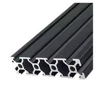 1PC 2060 2080 20100 Black Aluminum Profile Linear Rail Extrusion T-slot Framework Metal CNC 3D Printer Parts(OB-2080-b,200mm)