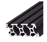 1PC 2060 2080 20100 Black Aluminum Profile Linear Rail Extrusion T-slot Framework Metal CNC 3D Printer Parts(OB-2060-b,300mm)