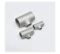 1pc 20mm 25mm 27mm 32mm 34mm 38mm 42mm 45mm 48mm 57mm 60mm 76mm OD 304 Stainless Steel Tee 3 Ways Butt Welded Pipe Fitting Reducer(57x25x57mm)