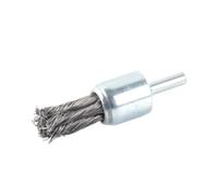 1PC 20mm 25mm 30mm Knotted Wire Wheels Brush for Drill,1/4 Inch Arbor,Wire Brush for Paint Removal(6X20MM)