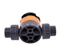 1PC 20mm~63mm UPVC Pipe Diaphragm Ball Valve Aquarium Fish Tank Garden Irrigation Industrial Water Treatment Connector Fittings(Inner Diameter 25mm)