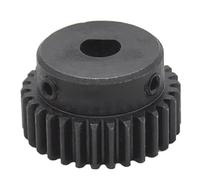 1pc 20T-26T 1M D Hole Spur Gear With 20 22 24 25 26 Teeth 45# Steel Metal Motor Gear Bore 5x4.5/6x5/6x5.5/8x7-12x11mm(6x5.5mm,20T)