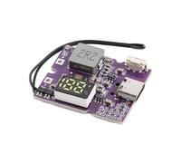 1Pc 22.5W Power Bank Bidirectional Fast Charging Circuit Board Module Support PD/QC3.0 2.0 Full Protocol Mobile Power Supply Module USB Type-C Port with Digital Display