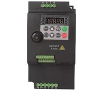1pc 220V 0.75KW/1.5KW/2.2KW 1HP/2HP/3HP Mini Variable Frequency Drive Converter for Motor Speed Control Inverter(0.75KW)