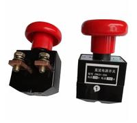1pc 220V 250A Electric Forklift Parts Direct-Current Power Supply Switches Direction Emergency Stop Push Button Switch ZDK31-250