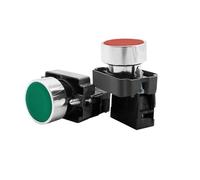 1pc 22mm XB2-BA31 XB2-BA42 XB2-BA21 XB2-BA11 Momentary Push Button Switch 10A 600V(Bule)