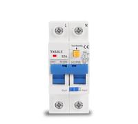 1pc 230V 2P Residual Current Circuit Breaker MCB 30mA Overload Short Current Leakage Protection Protect RCBO RCCB RCD 16A 32A 63A(80A)