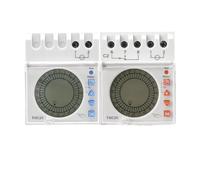 1pc 24 Hours Programmable Time Control Switch 16A 20A AC220V Backlight Timer LED Sceen Daylight Saving Timer Electronic(THC20-1C 20A 220V)