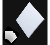 1pc 250mm x 250mm PTFE Plastic Sheet - High Performance Non-Stick Board for Gaskets, DIY Crafts, and Industrial Use(8mm)