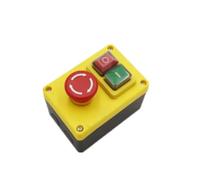 1PC 250V 16A 4 Pin Emergency Stop Push Button Switch electronic starter Stop/Start Switch