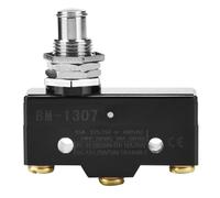 1Pc 250V Flexible Micro Limit Momentary Switch 15A Normally Open Snap Action Electrical Micro Limit Switch for Circuit(Bay BM 1307)