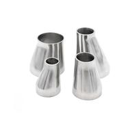 1PC 25mm to 19mm OD Butt Welding Pipe Fitting SS304 Stainless Steel Eccentric Reducer