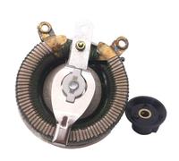 1pc 25W 50W 100W BC1 high Power rheostat,rotary variable wire wound resistor,disc shape,adjustable resistor(Max R-500 ohm,Max power 25W)