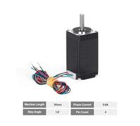 1Pc 28 step electronic starter 2phase 4 lead 1.8° nema 11 28mm 34 40 50mm length low noise High torque 28 Stepper electronic starter CZAOINCU(28-50)