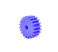 1pc 28T-56T 2M Blue Nylon Spur Gear 28 30 32 34 35 36 38 40 42 44 45 48 50 52 55 56 Teeth Plastic Flat Cylindrical Drive Gears(48 Teeth (OD 100mm))