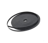 1pc 2GT Open Synchronous Belt 2GT-6 Width 4/6/9/10/15mm Polyurethane Steel PU GT2 Timing Belt Small Backlash 3D Printer(15mm Color black,7Meters)