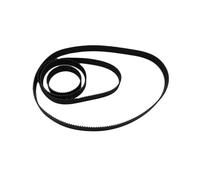 1PC 2GT Timing Belt Length Perimeter 100mm - 550mm Width 10mm Rubber Closed Pitch 2mm For 3D Printer(180MM)