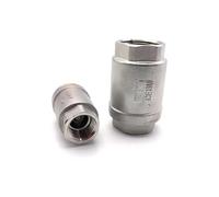 1pc 2inch BSP 304 Stainless Steel Internal Thread Vertical Check Valve One-Way Valve MQXFCZUX