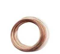 1pc 2M C5191 Phosphor Bronze Wire Diameter 0.05/0.1/0.2/0.3/0.4/0.5/0.6/0.8/1/1.5/2/3/4mm Phosphorous Copper Wire(Diameter 1MM)