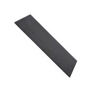 1pc 2mm 3K Carbon Fiber Sheet - Twill Matte Pure Carbon Panel for Modeling Platforms(100x250mm)