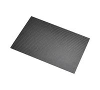 1pc 2mm 3K Twill Matte Carbon Fiber Sheet - High Strength Pure Carbon Panel for Decorative and Structural Applications(245x395mm)