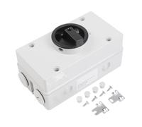 1Pc 2P 16A/1000V Solar Pv Load Switch Dc Isolator Circuit Breaker, Ip66 Waterproof and Dustproof for Photovoltaic Systems, with Silver Contacts and Fast 3Ms Disconnection