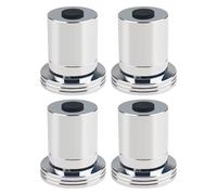 1pc/2pcs/4pcs Aluminum Alloy Loudspeaker Foot Pad Noise Reduction Isolation Feet Cushion Improving Sound