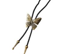 1pc/2pcs Adjustable Bolo Tie Popular Cowboy Teens Men Women Dance Necktie Gothic Shirts Alloy Butterfly Buckle Pendant Cowboy Neckties For Men Cowboy Necktie Necklace Western Cowboy Necktie