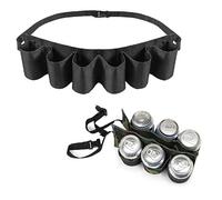 1PC/2PCS Beer Belt 6 Pack Beer Bottle Holder for Beer Drinks Can,can Hold 6 cans of Beer and Drinks, Portable Drinking Fountain, Suitable for Camping, Hiking (1PC)