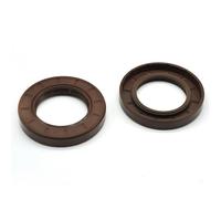 1PC 2PCS ID 12 MM Oil Seal Skeleton Brown Fluoro FKM Fluorine Rubber Hydrauli Spring TC Gasket 12x21x4 12x21x5 12x21x7(12x22x7 2PCS)