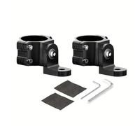 1PC 2PCS Roll Bar Mount Bracket Compatible with Whip Light Flag Compatible with 1.75 to 2 Inch UTV ATV 4WD Roll Cage Accessories(2PCS)