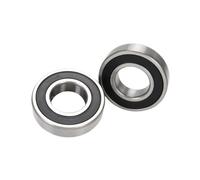 1pc 2RS-type Deep-groove Ball Bearing, ID 22mm, OD 47mm, Width 14mm
