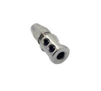 1PC 3.175mm 1/8" 4mm 4.76mm 3/16" Flexible Drive Cable Shaft Coupling Coupler Joint for 4mm 5mm Motor Shaft RC Boat Speed Boat(5mm to 4.76mm)