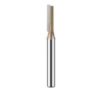 1pc 3-25mm Diameter Professiona Straight Bit Tungsten Carbide Single Double Flute Router Bit Wood Milling Cutter For Woodwork Tool(6.35x5x20mm)