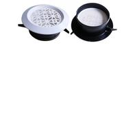 1PC 3" 4“ 5” 6“ 8” White ABS Plastic Round Air Vent Grill Cover Diffuser Ventilation Ducting Hose Louver Wall Ceiling Mounted Air Vent Grille(Flower Type,6Inches (150mm))