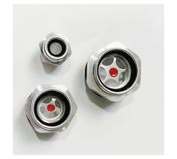 1pc 3/4" BSPP Aluminum Alloy Oil Sight Glass Window Indicator