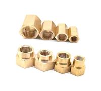 1pc 3/4" BSPP Female Equal/Reduce Brass Hex Pipe Connector Fitting Reducer