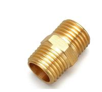 1PC 3/4" BSPT to 1/2" BSPT Male Hex Nipple Reducer Brass Pipe Fitting Connector