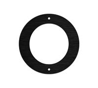1pc 3/4/inch Stainless Steel Door Number Modern Garden Mailbox Decoration Black(Q,4inch)