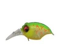 1pc 3.5cm/6g Artificial Plastic Rocking Mini-noise Bait Floating Wobbler Crankbait For Bass Fishing 3D Fish Eyes Simulation(L)