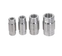 1PC 3/8" 304 Stainless Steel high Pressure Check valves Gas Water one-Way Valve DN10