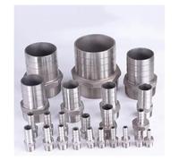 1PC 3/8" BSPT Male 12mm Hose Barb Connector 304 Stainless Steel Hosetail Coupler