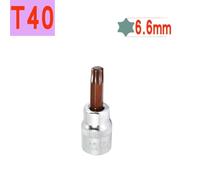 1pc 3/8" Drive Hex Socket Bit Set H3-H10 T10-T55 for Torx Screwdriver with Chrome Vanadium Steel, Compatible with 3/8" Ratchet Wrenches