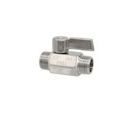 1PC 3/8" NPT Male Thread 304 Stainless Steel Ball Valve