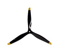 1Pc 3-Blade Propeller CW 11/12/13/14/15/16/17/18inch ，Compatible For RC Model Electric Airplane(13x8)