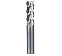 1pc 3 Flute Carbide Milling Cutter Tungsten End Mill CNC Tool Woodworking Tools Aluminum Fiberglass Acrylic Wood Copper Plastic(HRC50,2X4DX50L-3F)
