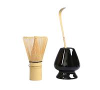 1pc 3 in 1 Matcha Set Bamboo Tea Spoon Tranditional Tea Sets Home Tea-Making Tools Accessories Birthday Gift Tea Set, Tea Tool Brush(A-03)